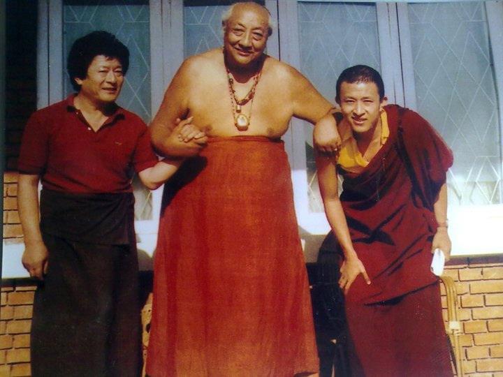 Khyentse Rinpoche in informal setting