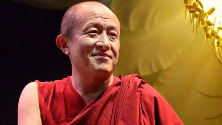 Khyentse Rinpoche contemplating